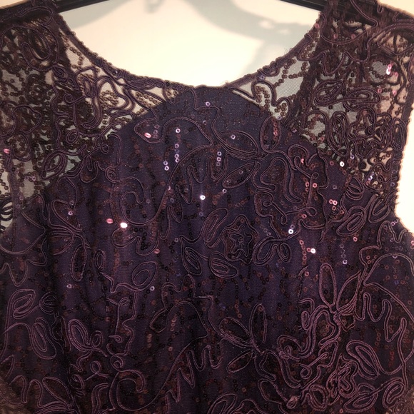 Plum colored dress, David’s bridal - Picture 2 of 5